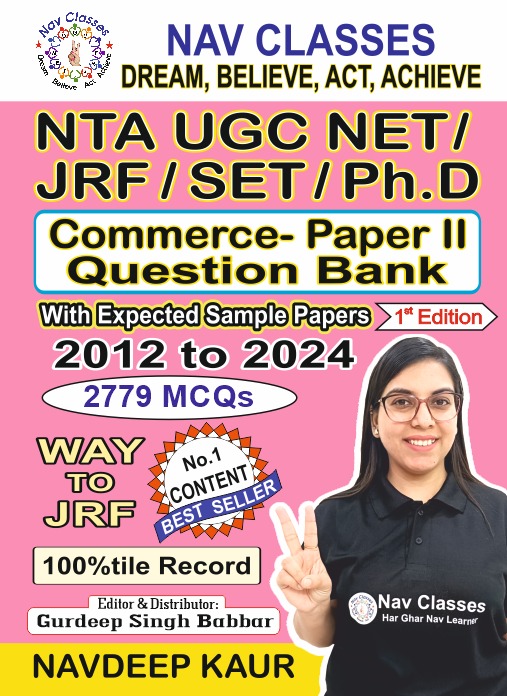 NTA UGC NET JRF SET Paper 2 question book